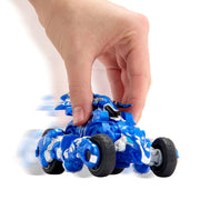 Armorsaurs Evolver Cobalt 2-in-1 Transforming Dinosaur to Vehicle Action Figure, Blue, Ages 6+