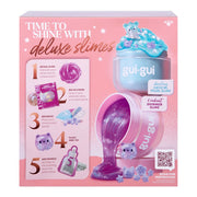 Moose Toys Gui Gui Shimmer Deluxe Duo Pack, 2 Iridescent Scented Slimes with Pearl Bead Booster and Glow-Up Sachets, Ages 6+