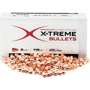 X-Treme Bullets Copper Plated FP Pistol Bullets - 125 Grain