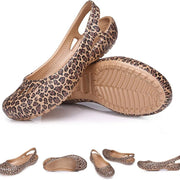 zZZ Womens Ballet Clog Flats Lightweight Breathable Slip On Non Slip Durable Casual Shoes