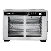 Gourmia GTF3588S 1700W 9-Slice Digital Toaster Oven Air Fryer, 12 Cooking Preset, Stainless Steel