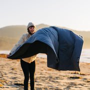 YETI Lowlands Camping Blanket, Waterproof, Padded, Insulated, Pet Hair Resistant, Fireside Red, 55 in x 78 in