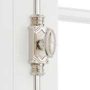 Signature Hardware SH553287PN Aldemer Brass Cabinet Cremone Bolt, Polished Nickel