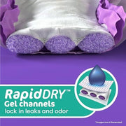 Always Discreet MaxiProtect Adult Diapers for Women, Maximum Plus Absorbency, Scented, Size L, 64 Count