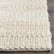 Safavieh Natural Fiber Henrika Braided Runner Rug, Bleach, 2'3