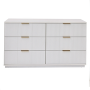 Better Homes and Gardens BHS436249972055 Lillian 6 Drawer Dresser, White
