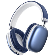 VEAT00L BT1632 Wireless Bluetooth Headphones 5.1,40 Hrs Playtime Wireless Over-Ear Headphones, Blue