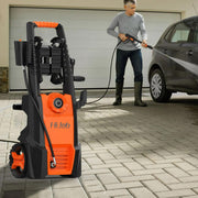 HiJob S2HJ-VC03 Electric Pressure Washer 4000 PSI Pressure Washers w/ 20 ft Hose 4 Nozzles Max 2.6 GPM Power Washers