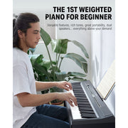 Donner DEP-20 Beginner Digital Piano 88 Key Full Size Weighted Keyboard