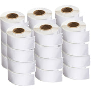 Dymo Authentic LW Mailing Address Labels, White, 1-1/8 in x 3-1/2 in, 24 Rolls of 350 Labels (8,400 Total)
