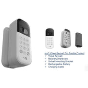 LiftMaster MyQ Smart Garage Video Keypad with 1080p HD Camera, Night Vision, Two-Way Audio, WiFi, Weather-Resistant Design, Rechargeable Battery, Swivel Mount VKP1-LM