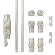 Signature Hardware Romlain Window Cremone Security Bolt, Solid Polished Brass, Right-Hand Lever, 72 Inch