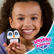 Just Play FurReal Handfuls Shivers Penguin Interactive Plush Toy, 3.5 Inch, Soft Polyester, Over 50 Sounds and Movements, Ages 4+