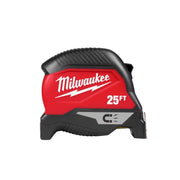 Milwaukee 48-22-1025MG 25' Compact Magnetic Tape Measure, 2 Pack