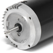 US Motors Pool Pump Motor, 1 HP, 3450 RPM, 56J Frame, C-Flange Mount, Stainless Steel Shaft, Sealed Ball Bearings, 115/230V Single Phase, ASB654