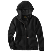 Carhartt Clarksburg Full-Zip Long-Sleeve Hoodie for Ladies - Black - L