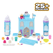 MGA Entertainment 545644 DohKins Ice Cream Castle with Princess & Knight - Dough Never Dries, 10oz