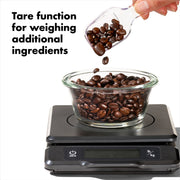 OXO Softworks Food Scale with Pull-Out Digital Display, 5 lb Capacity, Black