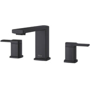 Pfister RT6-5DAB Deckard Matte Black 2-Handle Commercial Deck Mount Roman Bathtub Faucet