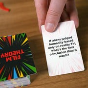 Just a Theory Team Theorist Card Game, Strategy Party Game for Ages 12+, Up to 6 Players, Includes Prompt Cards, Writing Pads, Dry Erase Markers, Trophy Tiles
