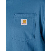 Carhartt Loose-Fit Heavyweight Short-Sleeve Pocket T-Shirt - Horizon Blue - L