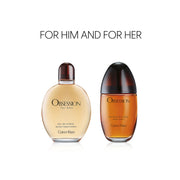 Calvin Klein Obsession Eau de Toilette Cologne for Men, Spicy Oriental Fragrance, 4 oz