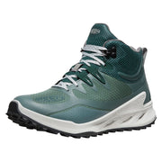 KEEN 1028041 Zionic Mid Waterproof Hiking Boots for Ladies - Dark Forest/Sea Moss - 8.5M