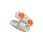 CassandraHayley Non-Slip House Slippers with Arch Support, Comfortable Indoor Outdoor Bathroom Shower Slippers, White, Sizes 5-12