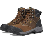 KEEN Utility 1029681 Evanston Waterproof Work Boots for Men, 8.5M, Bison/Black