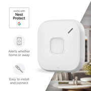 First Alert SC5 Hardwire Smart Smoke and Carbon Monoxide Alarm with Voice Alerts, Battery Backup, Wi-Fi Connectivity, White, SMCO600NV-AC