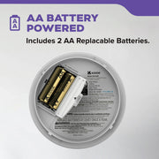 Kidde 21032926 Battery-Operated Combination Smoke & Carbon Monoxide Detector, Batteries Included