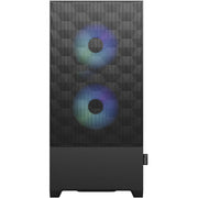 Fractal Design Pop Air RGB Black TG Mid Tower Computer Case, High-Airflow Mesh Front, Tempered Glass Side Panel, ATX Compatible, FD-C-POR1A-06