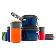 GSI Outdoors 44231 Bugaboo 23-Piece Ceramic Camper Cook Set