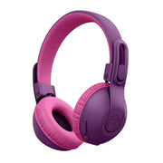 JLab HBKSTU2RPURPNK122 JBuddies Studio 2 On-Ear Kids Wireless Headphones, Purple/Pink