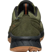 KEEN Hightrail Waterproof Hiking Shoes for Men - Winter Mossy/Gold Flame - 12M