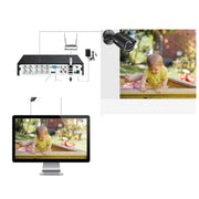 ZOSI 1AR-16FK20-US DVR Video Recorder with 2TB Hard Drive