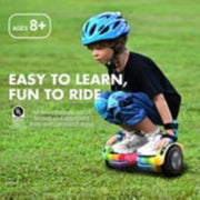 Tcdjtc Hoverboard with Bluetooth and Led Lights, Balance Board for Kids - Enhanced Safety