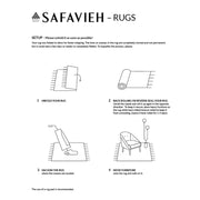 Safavieh Courtyard Seanna Striped Indoor/Outdoor Runner Rug, Beige/Gold, 2 ft 3 in x 8 ft, CY6866-30612-28