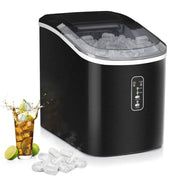 Simzlife ZX-IM-01D-S 26lbs/24H Countertop Ice Maker, 9 Bullet