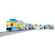 Lionel Looney Tunes Freight LionChief 5.0 Electric O Gauge Train Set with Bluetooth 5.0, Remote Control, Illuminated Caboose, Multi-Color, 2423010