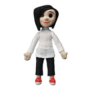Neca Coraline Other Mother 8-Inch Button Eye Doll with Soft Body, Vinyl Head, Turtleneck Sweater, Denim Pants, Red Sneakers