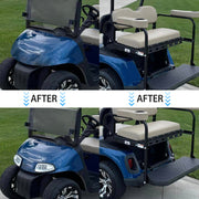 Partiue Golf Cart LED Light Kit for EZGO RXV 2008-2015, 12V Street Legal Deluxe System with Turn Signal, Brake Lights, Horn, Fits Gas and Electric