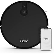 iHome iHRV10Y-BLK AutoVac Eclipse Robot Vacuum with Mapping Technology
