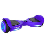 GOTRAX GT-EG-PUR Edge Hoverboard Self Balancing Scooter with 6.5 inch Wheels and LED Headlights Purple