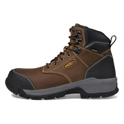 KEEN Utility 1029149 Evanston 6 Waterproof Carbon Toe Work Boots for Men - Bison/Black - 9M