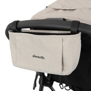 Evenflo Omni Ultra Travel System with Revolve180 LiteMax NXT Rotational Infant Car Seat, Caviar Black