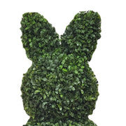 My Texas House Boxwood Easter Bunny Topiary, Green, 35 in, Plastic Pot