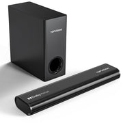 TOPVISION 2.1ch Dolby Atmos Sound Bar for TV with Subwoofer, 150W 3D Surround Sound System Bluetooth 5.3, HDMI/Aux/Opt/USB Connect