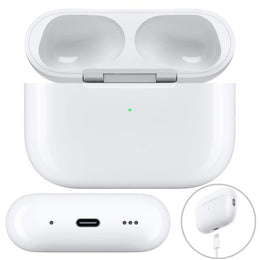 Ecbox Wireless Charging Case for AirPods Pro 3rd Gen, Bluetooth Sync, Quick Pairing, Magnetic Adsorption, Real-Time Battery Indicator, Supports Wired and Wireless Charging, A3063 A3064