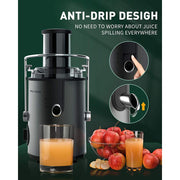 MAMA'S CHOICE MMC1005-G Centrifugal Juicer Machine, Gray